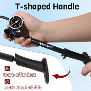 <span class=keywords><strong>Pompe</strong></span> à air <span class=keywords><strong>pour</strong></span> vélo BUCKLOS <span class=keywords><strong>haute</strong></span> <span class=keywords><strong>pression</strong></span> 400 Psi avec manomètre <span class=keywords><strong>pour</strong></span> fourche et <span class=keywords><strong>amortisseur</strong></span> de suspension arrière <span class=keywords><strong>VTT</strong></span> - Product Image 4
