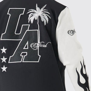 Veste universitaire élégante grande taille pour hommes Boutons durables Respirant Léger Chaud Coupe personnalisée Haute couture USA Europe Hiver - Product Image 5