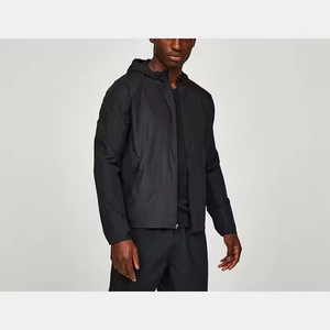 OEM Pantalon coupe-vent d'hiver en nylon respirant de la meilleure qualité, deux pièces avec fermeture éclair, survêtements avec logo imprimé personnalisé, options de taille plus - Product Image 3