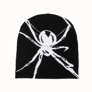 Unisex Acrylic Jacquard Knitted Beanie Hats Fashion Designer All-Over Print Embossed <b>Winter</b> <b>Cap</b> with Custom Logo for Beach - Product Image 1