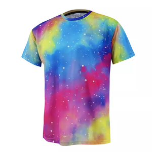 T-shirts vierges en coton imprimé par sublimation de haute qualité pour hommes t-shirts surdimensionnés grande taille personnalisés vêtements - Product Image 1