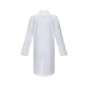 Venta al por mayor Scrub enfermera blanco algodón poliéster verano médico Hospital laboratorio Dental hombres Doctor uniforme bata de laboratorio - Product Image 4
