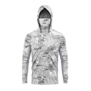 Sudadera de Pesca Personalizada con Sublimación, Secado Rápido, Poliéster, Protección UPF 50, MOQ Bajo - Product Image 1