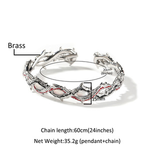 Bracelet délicat en perles de pierre œil de <span class=keywords><strong>chat</strong></span> naturelle et brillante, plaqué or 18 carats, en laiton, pour femme et homme, bijoux étanches - Product Image 2