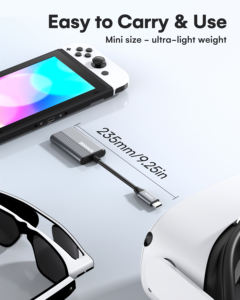 ज़ॉक्स USB-C हब, चश्मा और चार्जिंग एडाप्टर - Product Image 6