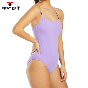 Maillot de bain pour femmes Sport Training Maillot de bain sans manches Maillot de bain pour femmes avec logo personnalisé Maillot de bain pour femmes - Product Image 2