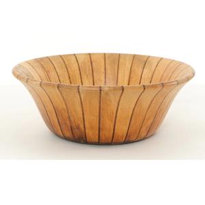 Cuenco de madera 100% Natural para fruta y ensalada, cuencos de madera gruesa hechos a mano para servir postre, restaurante en casa, precio barato - Product Image 3