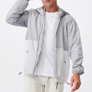 Veste coupe-vent d'hiver pour hommes avec logo personnalisé veste épaisse avec poche zippée pour vêtements de randonnée vente en gros - Product Image 1