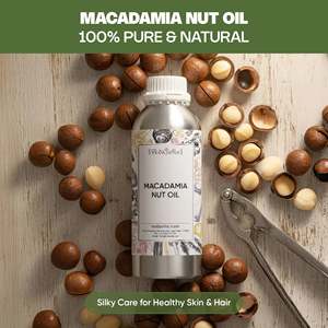 Aceite de Nuez de Macadamia Prensado en Frío, Aceite Esencial Extraído de Semillas, Rico en Ácido Oleico - Product Image 3