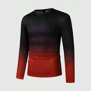 Camiseta Personalizada de Manga Larga para Hombre, 100% Algodón, Cuello Redondo, Secado Rápido, Ecológica, Transpirable, Alta Calidad, OEM - Product Image 3