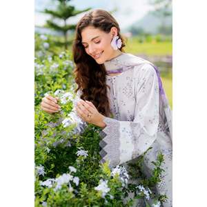 Tela de Chifón Bordada UF-4211 para Primavera/Verano - Product Image 3