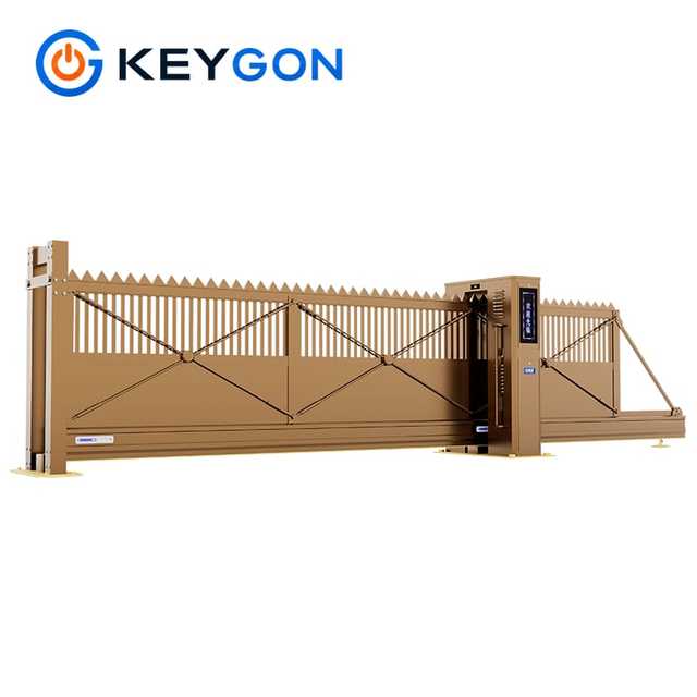 Automatic Aluminum Electric Gate Sliding Safety Gate Retractable Design for School & Mall Use Auto-extending & Sliding Style