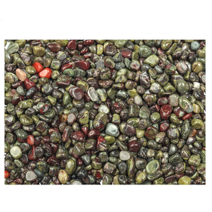 Puce de pierre de sang de dragon en cristal pierre en vrac puces de pierres précieuses brutes puce de pierre dégringolée cristal de guérison naturelle graviers cailloux agate - Product Image 4