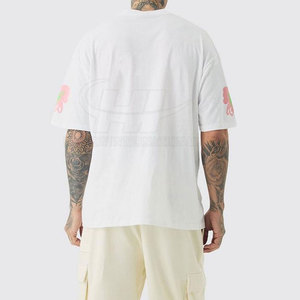 เสื้อยืดโอเวอร์ไซส์ผู้ชายสั่งทำพิเศษ ผ้าฝ้าย 100% คุณภาพสูง โลโก้สั่งทำ ระบายอากาศ แห้งเร็ว ราคาดีที่สุด - Product Image 2