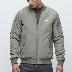 Veste bomber pour homme, tenue urbaine dynamique, tissu doux, coupe confortable, construction légère, coutures durables, apparence élégante - Product Image 5