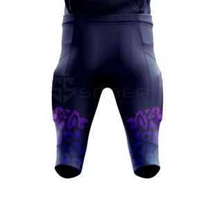 ชุดยูนิฟอร์มอเมริกันฟุตบอลคุณภาพสูง ระบายอากาศได้ดี สวมใส่สบาย ผลิตจากโพลีเอสเตอร์ 100% แห้งเร็ว มีสีให้เลือกตามสั่ง พร้อมตัวเลือกไซส์ใหญ่พิเศษ - Product Image 6