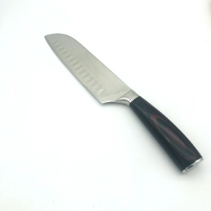 Cuchillo de cocina de chef japonés Damasco personalizado de calidad superior al por mayor servicio OEM ODM para uso en restaurantes - Product Image 5