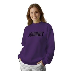 Sweat-shirt ample à col montant pour femme, doux au toucher, coupe oversize, séchage rapide, coupe-vent, pour l'hiver - Product Image 1