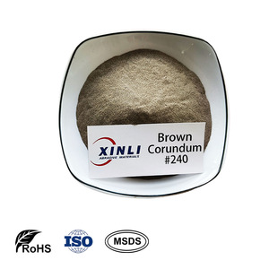 Bột 240 độ tinh khiết cao 99.5% Nâu hợp nhất alumina mài mòn để đánh bóng - Product Image 2