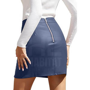 Faldas de Cuero Genuino para Mujer de Primera Calidad, Tela Suave y Transpirable, Ajuste Cómodo - Product Image 2