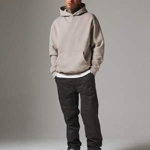 Sudadera con capucha unisex de algodón Premium | Bordado personalizado/Impresión Logo Streetwear Pullover Directo de fábrica al por mayor Hecho en Pakistán - Product Image 3