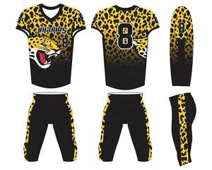 Custom Made Sublimation Printed Short Sleeve American <b>Football</b> Jersey High Quality 100% Polyester Anti-UV for Sale - Product Image 6