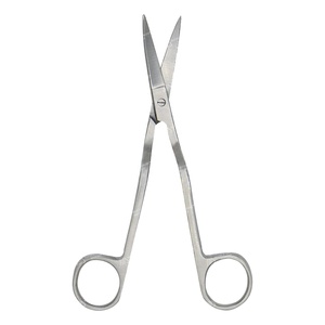 Vente en gros 15cm double courbé en acier inoxydable corail Fragging ciseaux eau salée Aquarium outils Aquascape OEM accessoire - Product Image 1