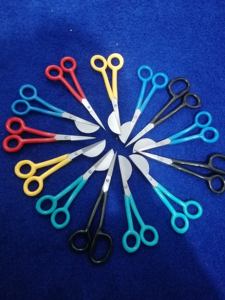 Ciseaux chirurgicaux à bec de canard droits en acier inoxydable, ensemble d'instruments de précision de haute qualité pour l'école de médecine, coupe de tissus - Product Image 2