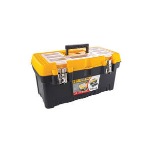 เคสเครื่องมือขนาด490X260x240มม. ทนทานสำหรับเครื่องมือและอุปกรณ์เสริมที่เก็บข้อมูลอเนกประสงค์ - Product Image 1