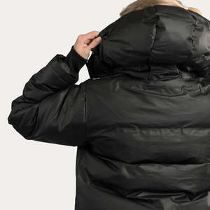 Chaqueta de Invierno Impermeable con Capucha y Cremallera para Mujer, Estilo Motero, Personalizada, de Softshell, para Equitación, Directamente de Fábrica, EQ-WJ4 - Product Image 3