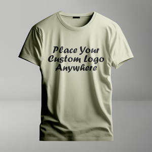 T-shirt en coton personnalisé de haute qualité pour hommes avec option d'impression et design blanc classique à manches courtes pour la vente en gros - Product Image 4