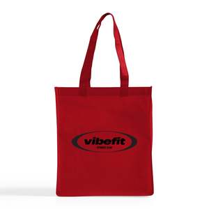 <b>Medium</b> Reusable Grocery Tote <b>Bags</b> with Long Handles Customizable Logo Heat Transfer Printing Washable and for Advertising - Product Image 3