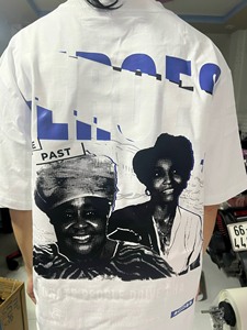 300 GSM T-shirt surdimensionné respirant caractéristique OEM/ODM prix raisonnable coton Style manches courtes unisexe T-shirt surdimensionné Vietnam - Product Image 4