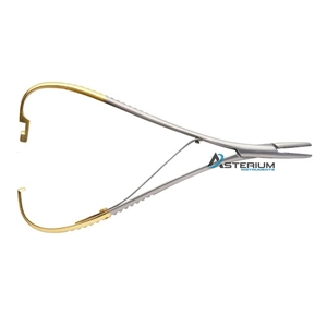 ASTERIUM Precision Mathieu Needle <b>Holder</b> Stainless Steel Autoclavable Surgical Tool for Needle <b>Control</b> Suture Placement - Product Image 2