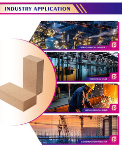 Ladrillo Refractario Curvo SK34 <span class=keywords><strong>de</strong></span> Arcilla Refractaria 42 Al2O3 para Revestimiento <span class=keywords><strong>de</strong></span> Domo <span class=keywords><strong>de</strong></span> Horno <span class=keywords><strong>de</strong></span> Chimenea, Ladrillo Resistente al Calor - Product Image 5