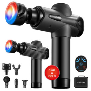 D0171 Pistola de Masaje 2025, Nuevo Modelo, Precio de Mayoreo, Masaje Corporal Completo con Calor y Frío, Pistola de Masaje Muscular de 5 Cabezales - Product Image 1