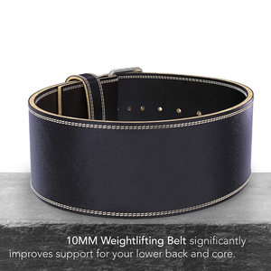 Premium Lifting <b>Belt</b> for Athletes Leather and Suede Back & Core Stability Adjustable Buckle Wholesale OEM for Fitness Brands - Product Image 4