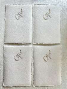 Couvertures de livre de vœu sur mesure imprimées en feuille d'or avec cravate en ruban de soie recyclée, idéales pour la revente par les planificateurs de mariage - Product Image 4