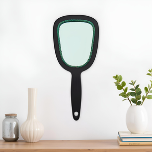 Elegant Wooden Hand <b>Mirror</b> Stylish and Durable Personal Vanity Hand <b>Mirror</b> for Daily Use <b>Makeup</b> and Travel Easy Handle with Grip - Product Image 3