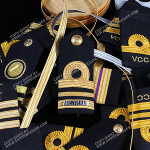 Epaulets Traditional Shoulder Boards for Aviators Factory <b>Uniform</b> Epaulets Pilot Shoulder Boards Rank Accessories - Product Image 6