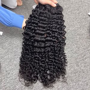 Venta al por mayor de cabello crudo vietnamita ondulado profundo natural de alta calidad 100% cabello humano para niñas - Product Image 2