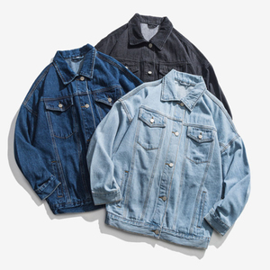 Stylish <b>Men's</b> Trendy Denim Jacket New Design Custom Fashionable <b>Jean</b> Outerwear with Embroidered Technics - Product Image 1