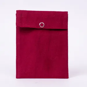 El yapımı reçel renk pamuk Flap küçük aksesuarlar çanta tutmak hint hafif bilezik takı çanta toptan