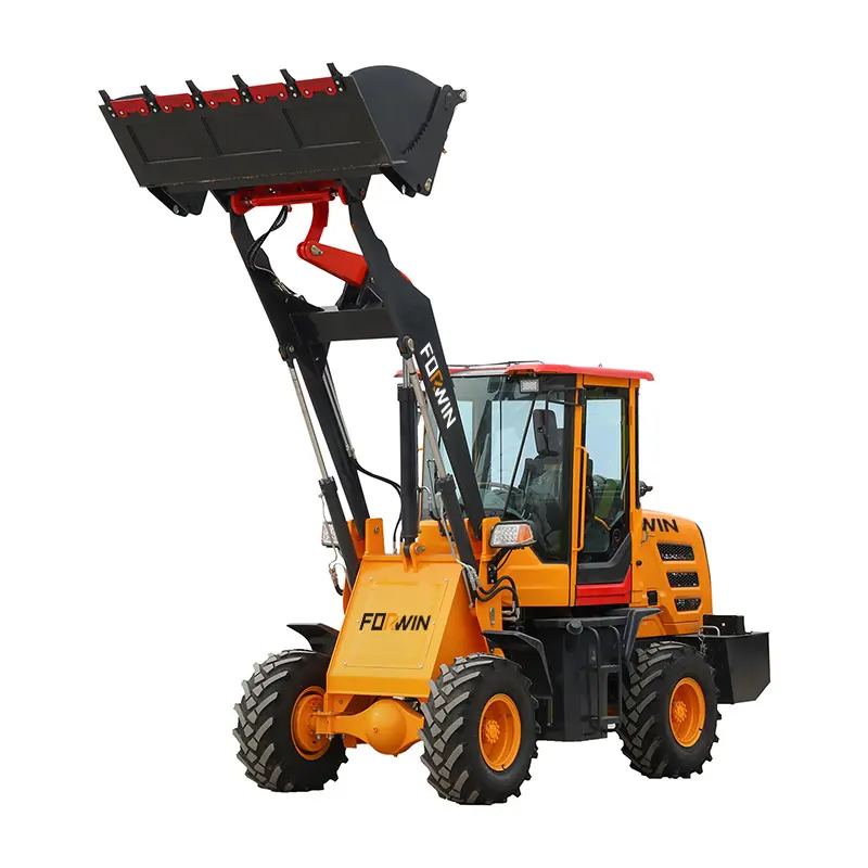 Işbirliği fiyat tavizleri Mini kepçe 0.6m3 arıyor 3650kg 1t Forester döngüsü motor gaz motoru Skid Steer 1200 230