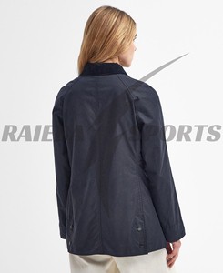 Chaqueta Bomber de Lona Ecológica Impermeable Personalizada de Alta Calidad 2026, Antibacteriana y Resistente al Viento - Product Image 5