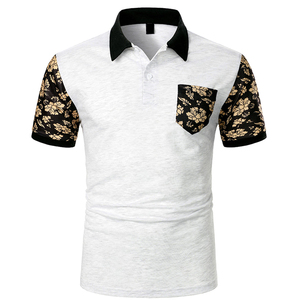 New 100% Cotton Breathable Casual Sports Golf for <b>Shirt</b> Men's <b>Half</b> <b>Sleeve</b> with Custom Printing Wholesale - Product Image 1