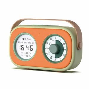 Temporizador Visual <span class=keywords><strong>Pomodoro</strong></span> OEM, Reloj Digital de Escritorio con Perilla, Temporizador de Estudio con Cuenta Regresiva para Niños - Product Image 1