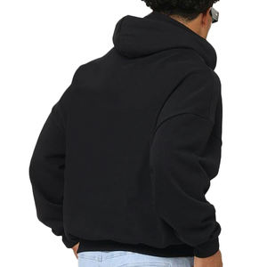 Drop Shoulder Plain Alta calidad 100% Sudaderas con capucha de algodón Sudaderas para hombres Sudaderas con capucha con estampado personalizado Puff Sudaderas con capucha de fábrica - Product Image 2