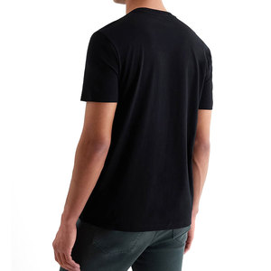 Vente en gros T-shirt uni de qualité supérieure avec logo brodé sur mesure T-shirt simple pour hommes Chemise pour hommes - Product Image 3