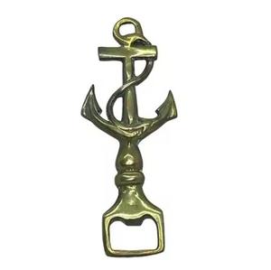 Ouvre-bouteille décoratif en métal en forme de clé, ouvre-bouteille tribal pour bière, ouvre-bouteille en laiton doré, articles cadeaux uniques et élégants, ensemble de bar - Product Image 4